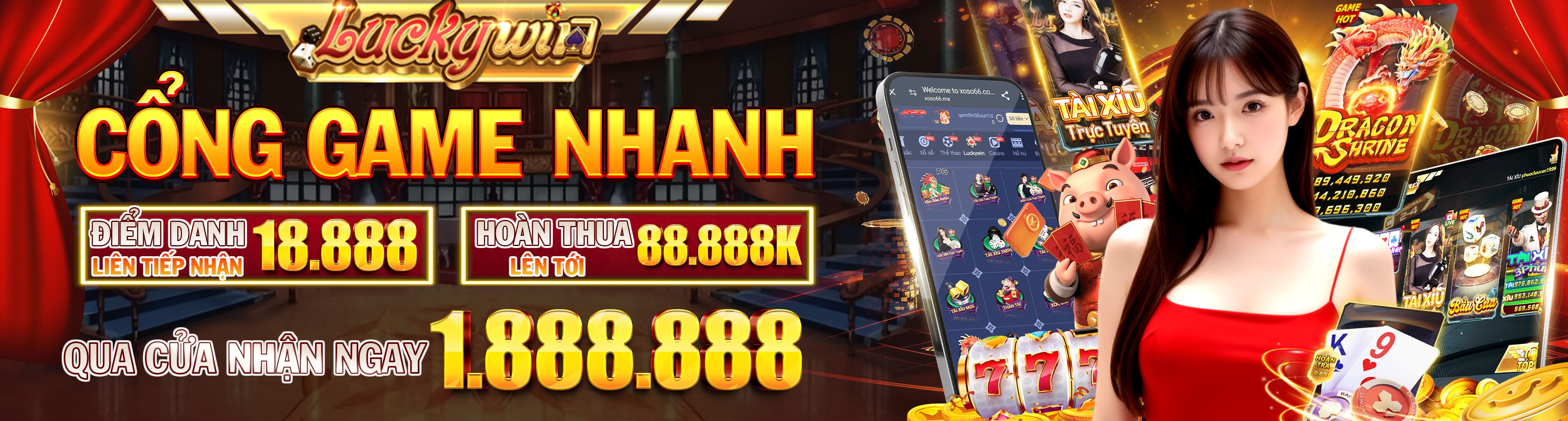 Hình ảnh quảng cáo của xi88 hiển thị nền tảng và các lợi ích