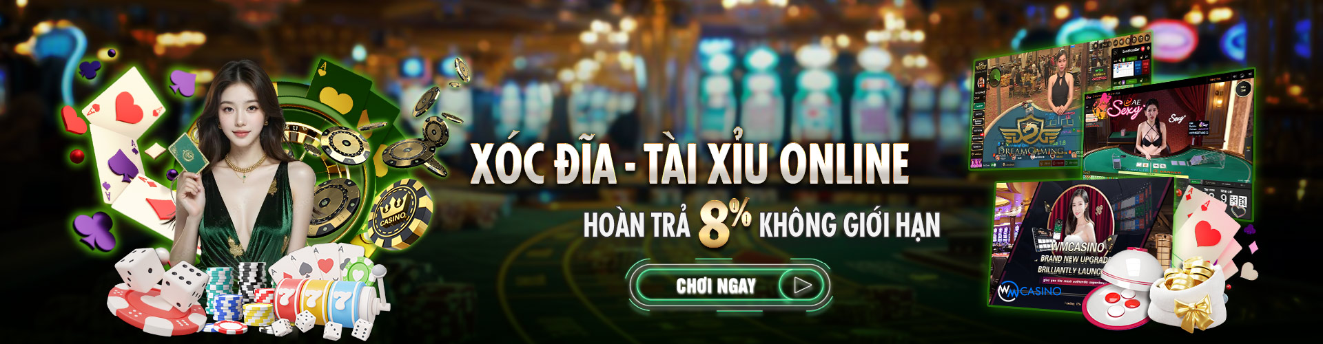 Hình ảnh quảng cáo của xi88 hiển thị nền tảng và các lợi ích